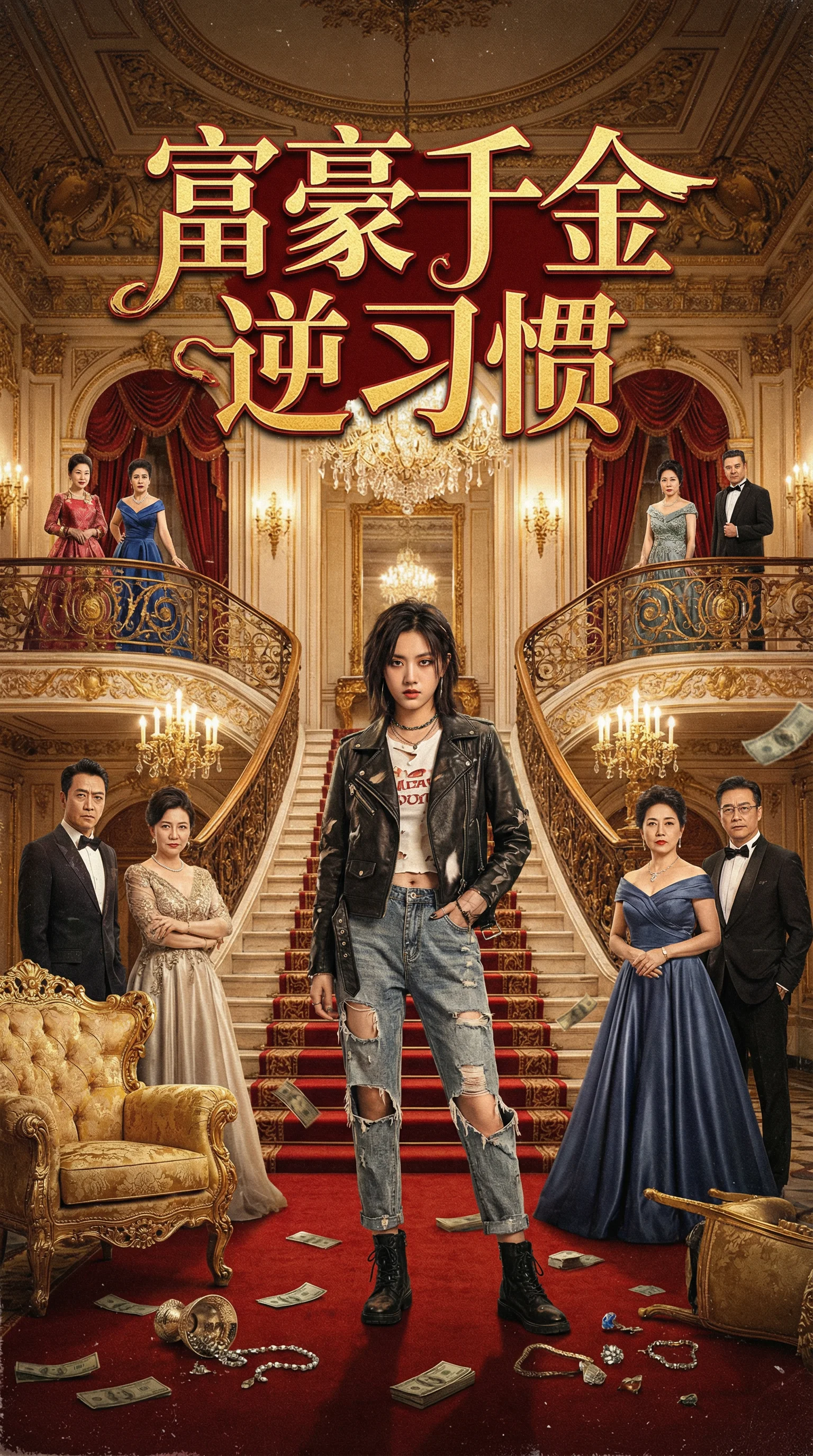 富豪千金逆习惯海报